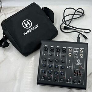 Harbinger M200BT Bluetooth 4 Channel Mixer with USB and Bag